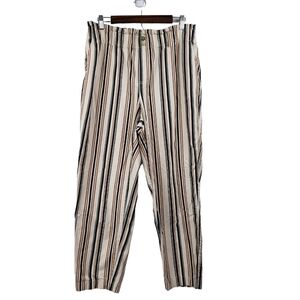 Loft High Rise Straight Ankle Pants Size Large